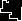 A white squiggle on a black background